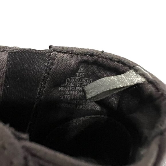 Old Navy Sz 8 Grey Faux Suede Fringe Ankle Boots - Picture 5 of 9